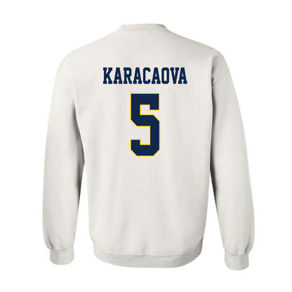 UCSD - NCAA Women's Volleyball : Sabire Karacaova - Classic Fashion Shersey Crewneck Sweatshirt-1