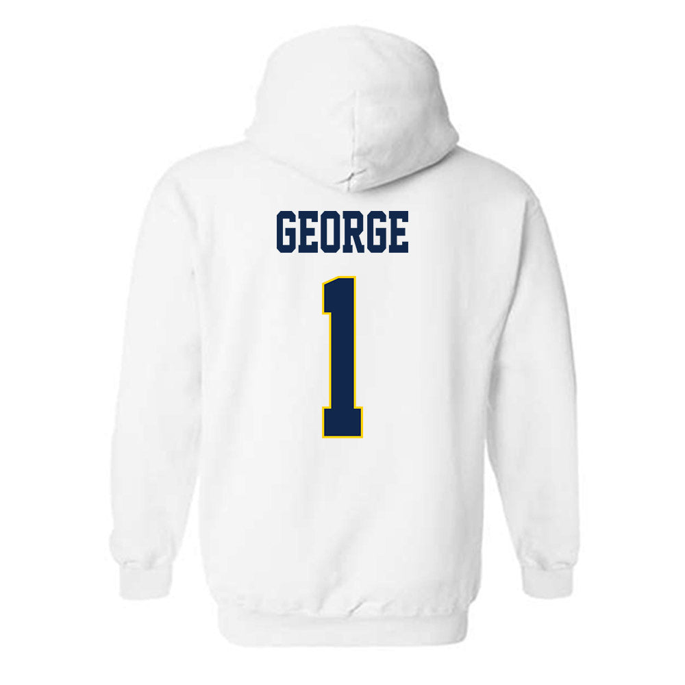 UCSD - NCAA Men's Water Polo : Parker George - Classic Fashion Shersey Hooded Sweatshirt-1