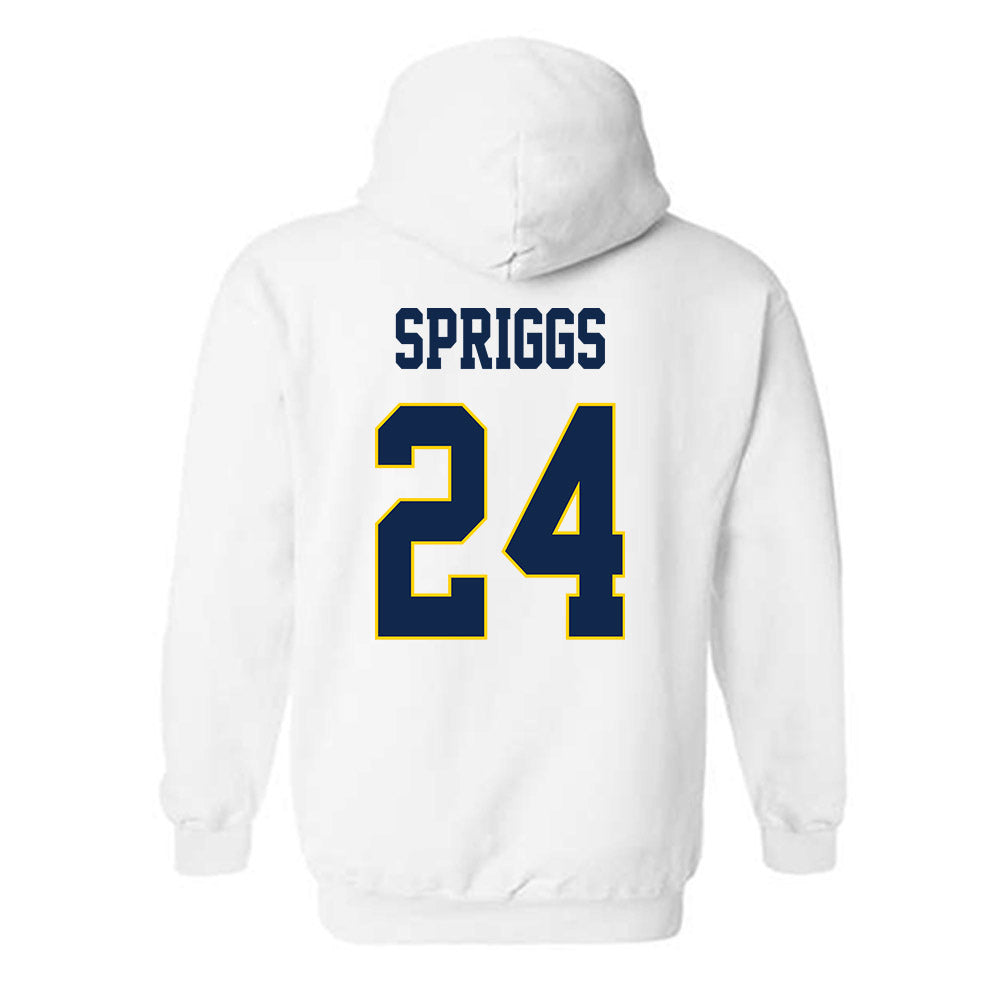 UCSD - NCAA Women's Basketball : Kayanna Spriggs - Classic Fashion Shersey Hooded Sweatshirt