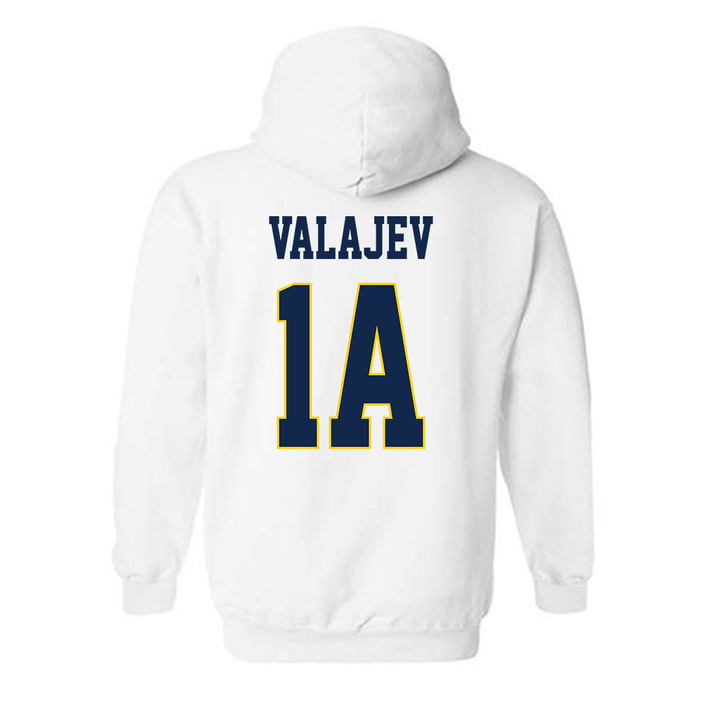 UCSD - NCAA Men's Water Polo : Nikita Valajev - Classic Fashion Shersey Hooded Sweatshirt-1