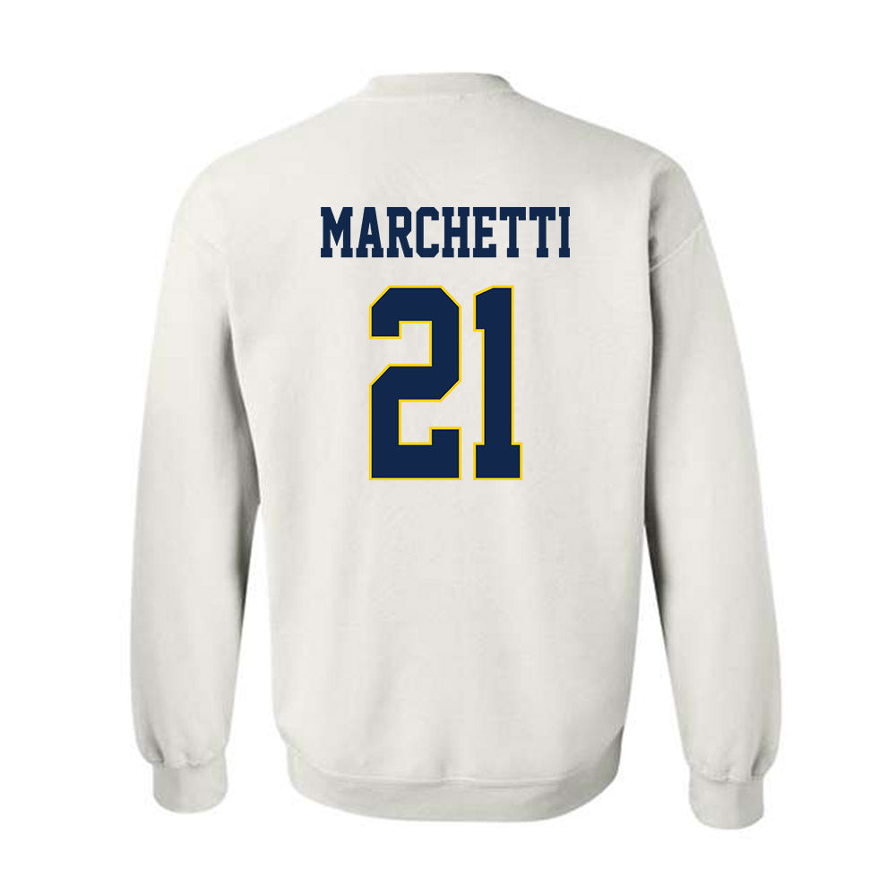 UCSD - NCAA Baseball : Landon Marchetti - Classic Fashion Shersey Crewneck Sweatshirt-1