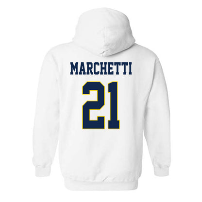 UCSD - NCAA Baseball : Landon Marchetti - Classic Fashion Shersey Hooded Sweatshirt-1