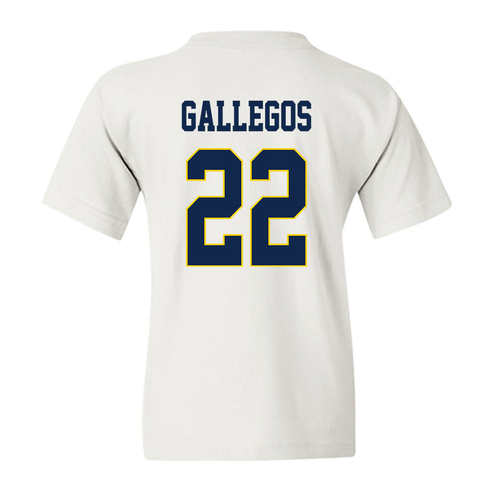 UCSD - NCAA Women's Basketball : Gracie Gallegos - Classic Fashion Shersey Youth T-Shirt-1