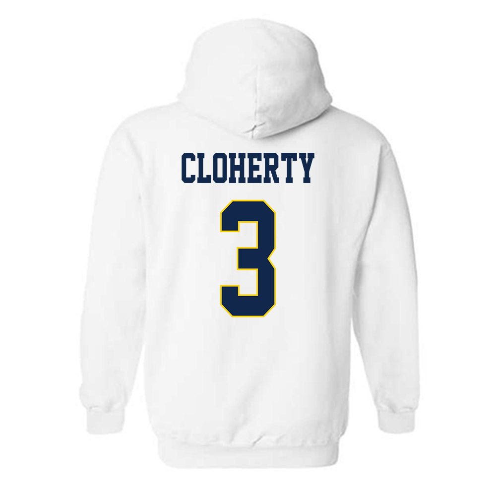 UCSD - NCAA Women's Water Polo : Emily Cloherty - Classic Fashion Shersey Hooded Sweatshirt-1
