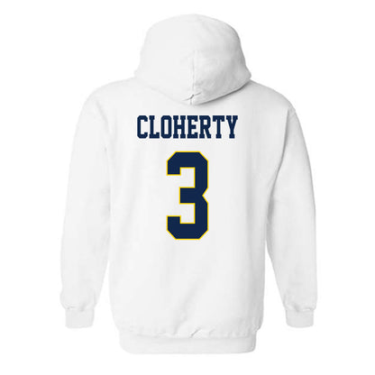 UCSD - NCAA Women's Water Polo : Emily Cloherty - Classic Fashion Shersey Hooded Sweatshirt-1