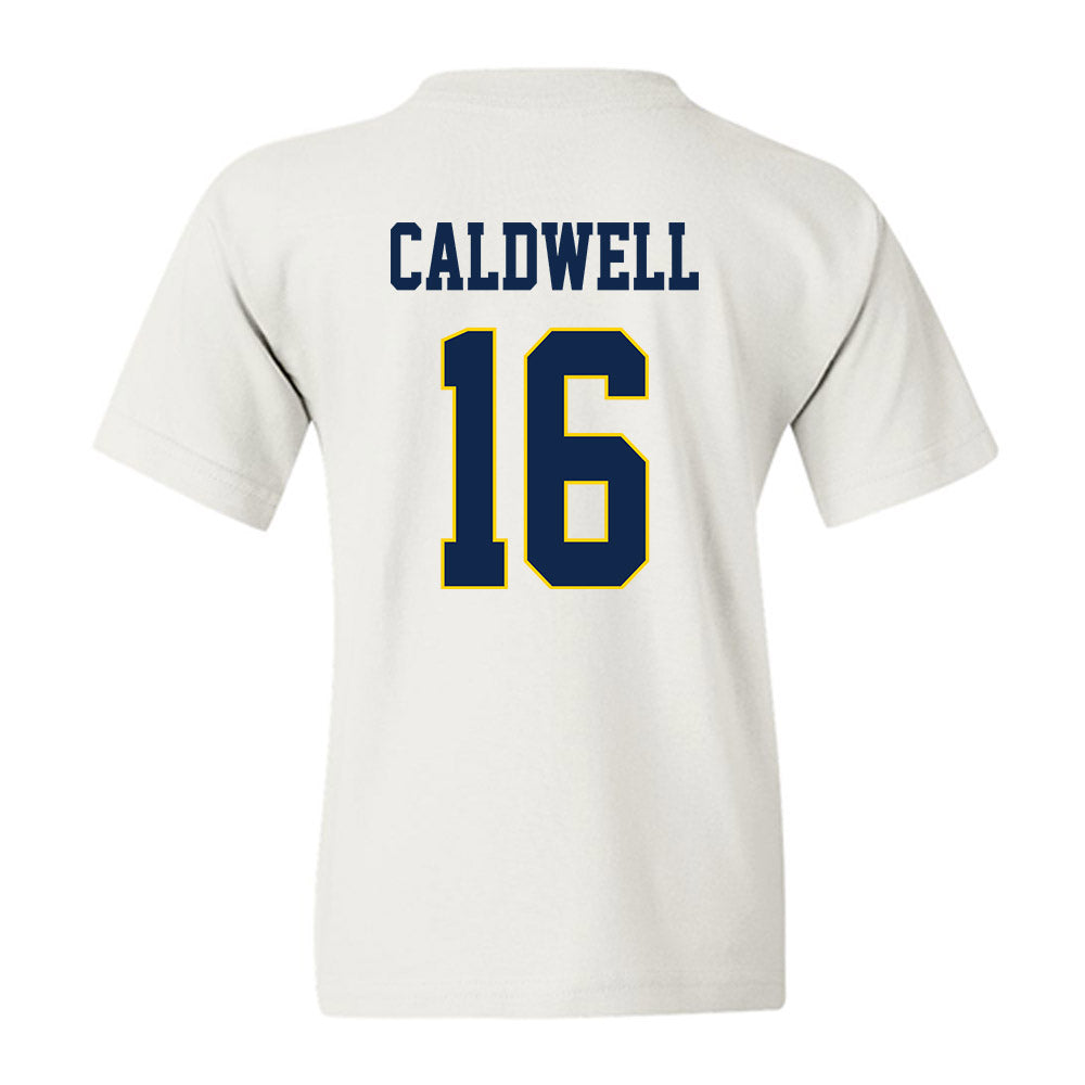  - NCAA Softball : India Caldwell - Classic Fashion Shersey Youth T-Shirt-1