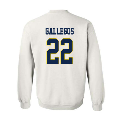 UCSD - NCAA Women's Basketball : Gracie Gallegos - Classic Fashion Shersey Crewneck Sweatshirt-1