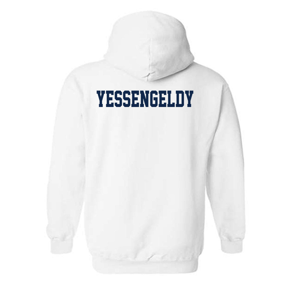 UCSD - NCAA Men's Swimming : Bekzhan Yessengeldy - Classic Fashion Shersey Hooded Sweatshirt-1
