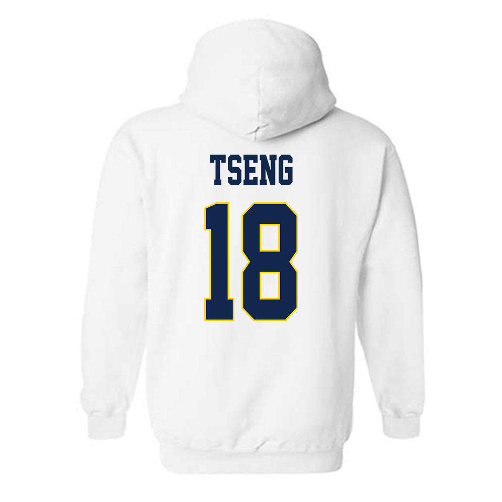 UCSD - NCAA Men's Golf : Nathan Tseng - Classic Fashion Shersey Hooded Sweatshirt-1