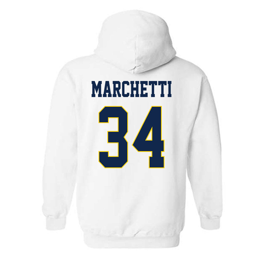 UCSD - NCAA Baseball : Landon Marchetti - Hooded Sweatshirt Classic Fashion Shersey