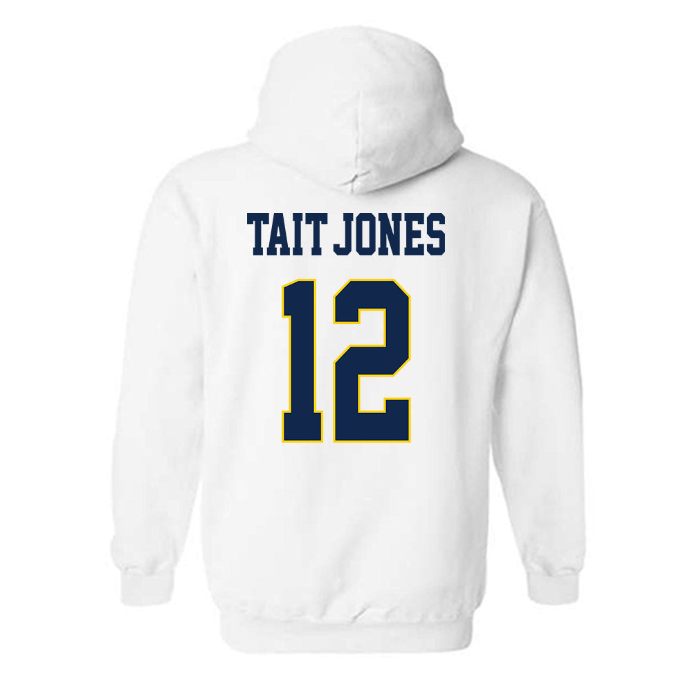 UCSD - NCAA Men's Basketball : Aniwaniwa Tait-Jones - Classic Fashion Shersey Hooded Sweatshirt-1