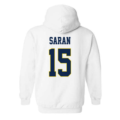 UCSD - NCAA Women's Volleyball : Jasmine Saran - Classic Fashion Shersey Hooded Sweatshirt-1