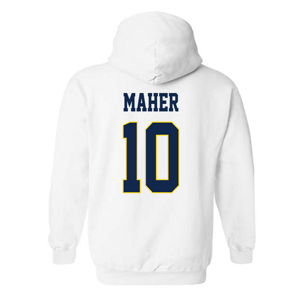 UCSD - NCAA Baseball : Thomas Maher - Classic Fashion Shersey Hooded Sweatshirt-1