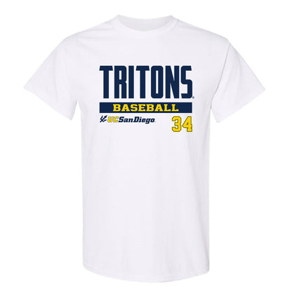 UCSD - NCAA Baseball : Landon Marchetti - T-Shirt Classic Fashion Shersey