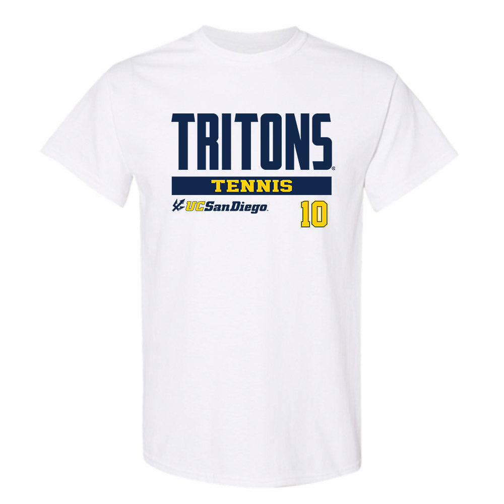 UCSD - NCAA Men's Tennis : Diogo Tinoco - Classic Fashion Shersey T-Shirt