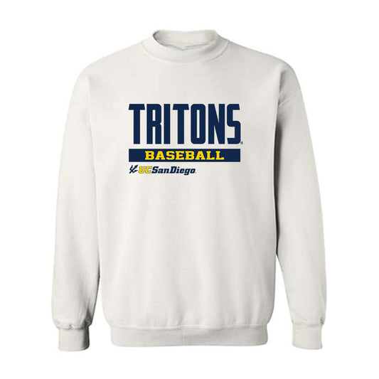 UCSD - NCAA Baseball : Trevor Rector - Classic Fashion Shersey Crewneck Sweatshirt-0