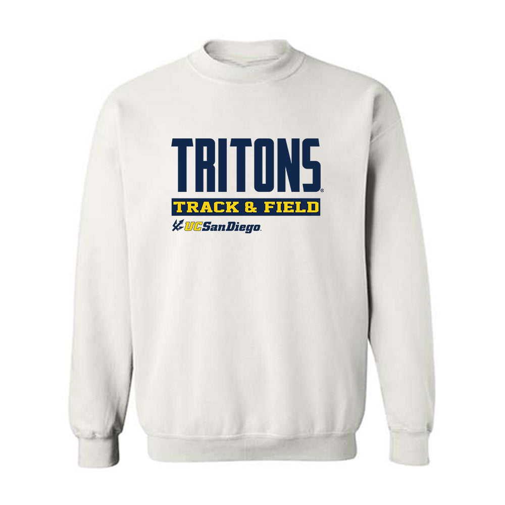 UCSD - NCAA Men's Track & Field : Bryan Chang - Classic Fashion Shersey Crewneck Sweatshirt-0