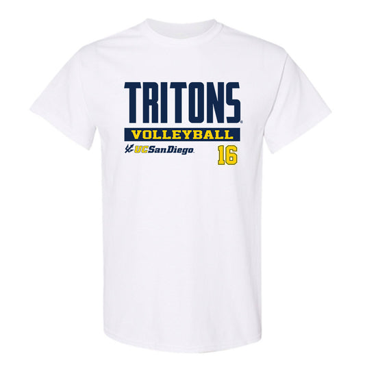 UCSD - NCAA Women's Volleyball : Maria Afonso - Classic Fashion Shersey T-Shirt-0