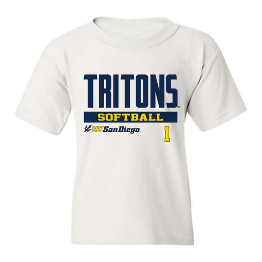 UCSD - NCAA Softball : Haley Garcia - Classic Fashion Shersey Youth T-Shirt-0