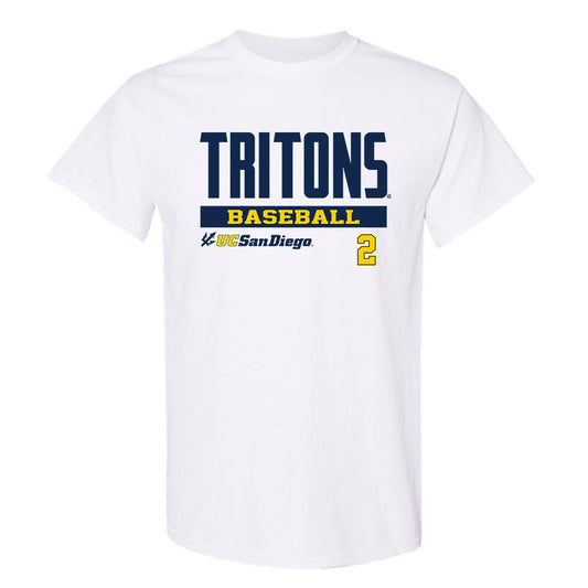 UCSD - NCAA Baseball : Anthony Potestio - Classic Fashion Shersey T-Shirt-0