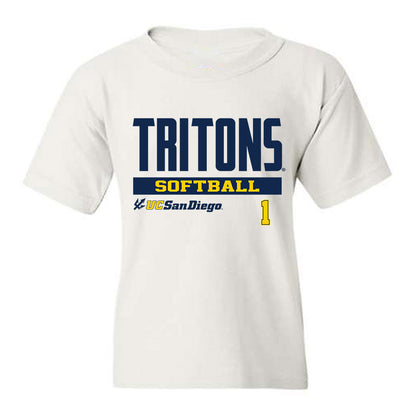 UCSD - NCAA Softball : Haley Garcia - Classic Fashion Shersey Youth T-Shirt-0