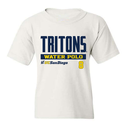 UCSD - NCAA Men's Water Polo : Trevor Moore - Classic Fashion Shersey Youth T-Shirt