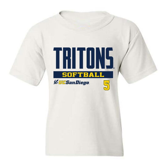 UCSD - NCAA Softball : Chloe Lesko - Classic Fashion Shersey Youth T-Shirt