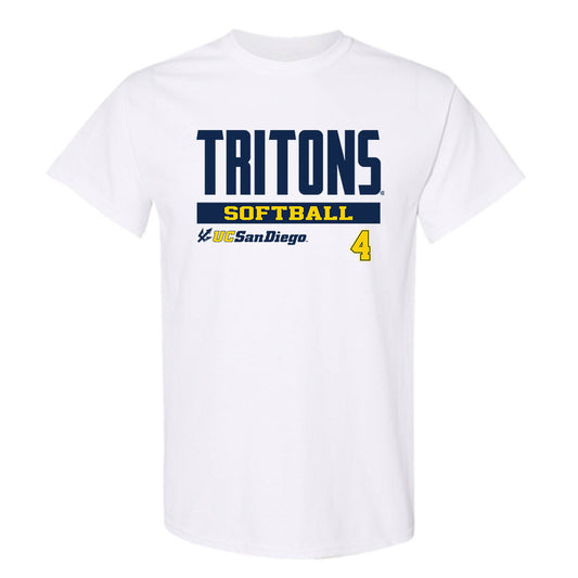 UCSD - NCAA Softball : Alyanna Gonzales - Classic Fashion Shersey T-Shirt-0