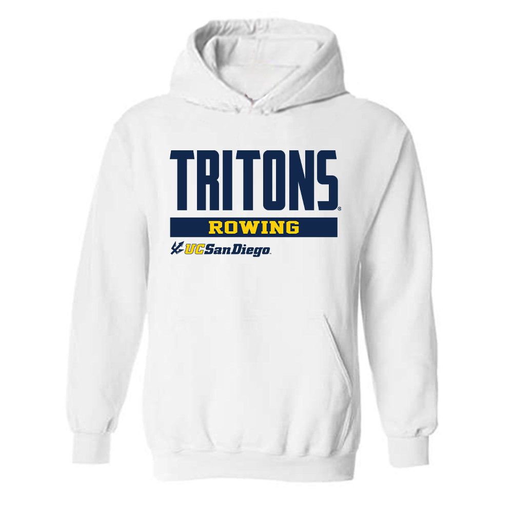 UCSD - NCAA Women's Rowing : Ava Schneider - Classic Fashion Shersey Hooded Sweatshirt-0