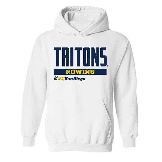 UCSD - NCAA Women's Rowing : Ava Schneider - Classic Fashion Shersey Hooded Sweatshirt-0