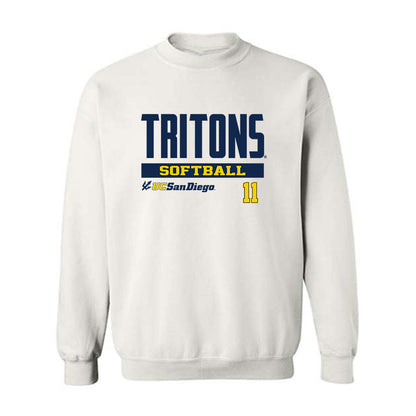 UCSD - NCAA Softball : Elise Nishimura - Classic Fashion Shersey Crewneck Sweatshirt