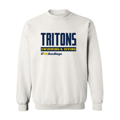 UCSD - NCAA Men's Swimming : Jacob Cairns - Classic Fashion Shersey Crewneck Sweatshirt-0