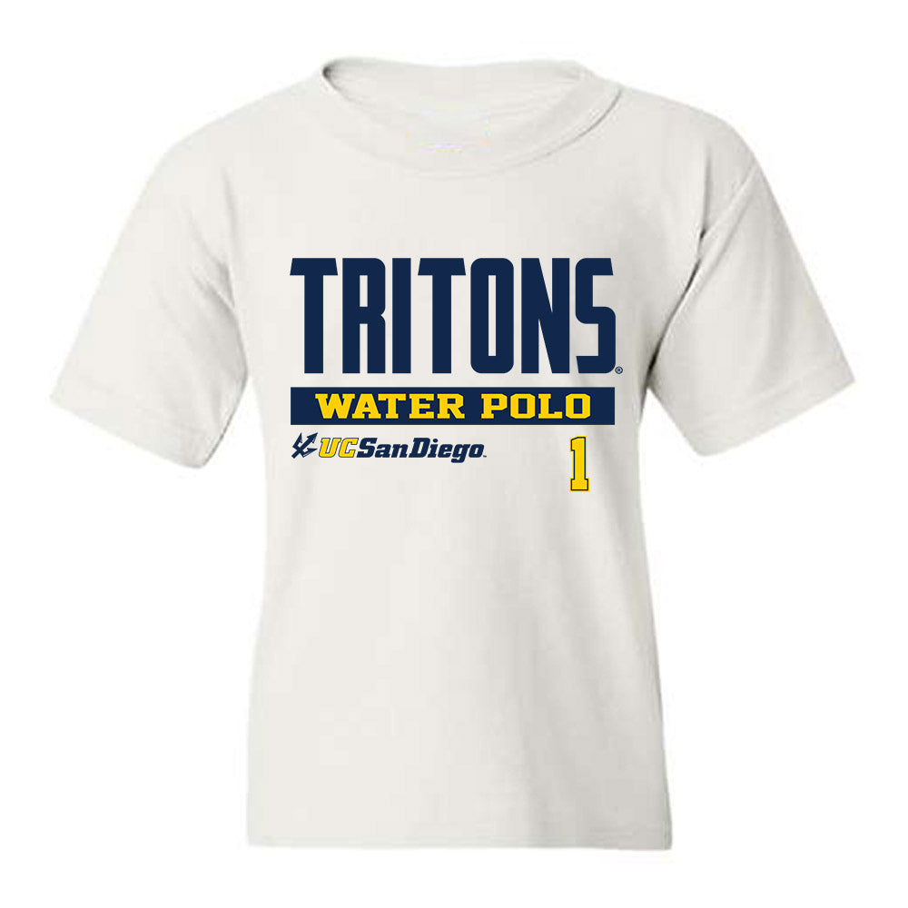 UCSD - NCAA Men's Water Polo : Parker George - Classic Fashion Shersey Youth T-Shirt-0