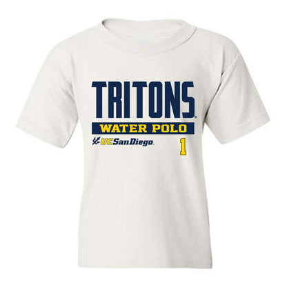 UCSD - NCAA Men's Water Polo : Parker George - Classic Fashion Shersey Youth T-Shirt-0