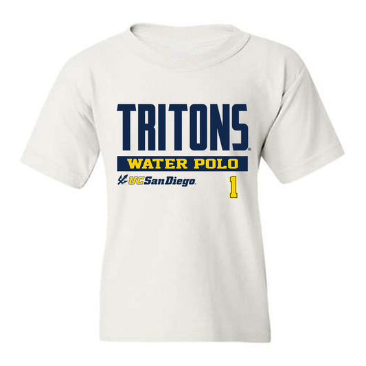 UCSD - NCAA Men's Water Polo : Parker George - Classic Fashion Shersey Youth T-Shirt-0