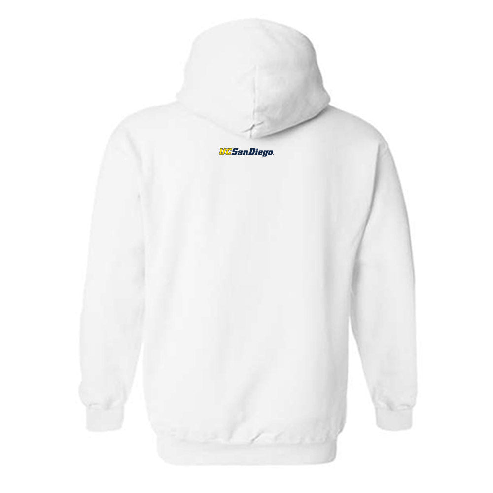 UCSD - NCAA Men's Water Polo : Nikita Valajev - Classic Fashion Shersey Hooded Sweatshirt-1