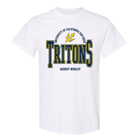 UCSD - NCAA Women's Rowing : Audrey Worley - Classic Fashion Shersey T-Shirt-0