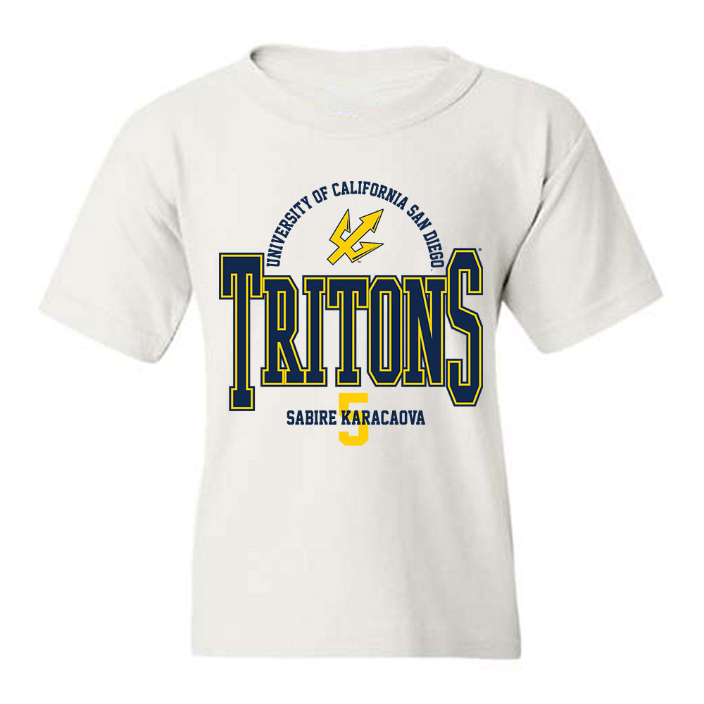 UCSD - NCAA Women's Volleyball : Sabire Karacaova - Classic Fashion Shersey Youth T-Shirt-0