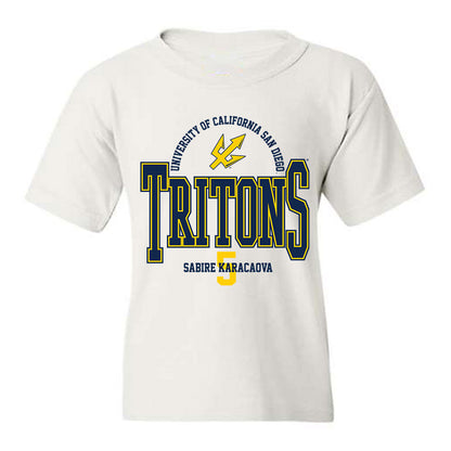 UCSD - NCAA Women's Volleyball : Sabire Karacaova - Classic Fashion Shersey Youth T-Shirt-0