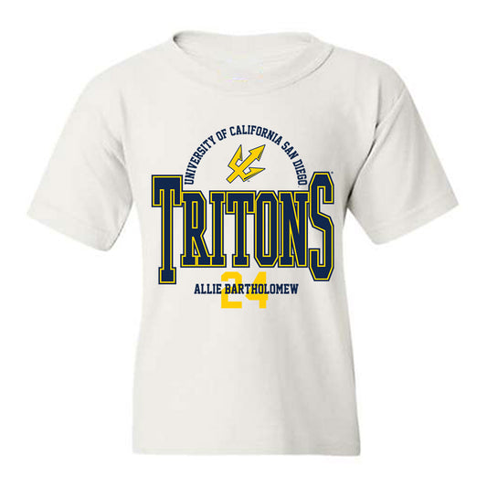 UCSD - NCAA Women's Water Polo : Allie Bartholomew - Classic Fashion Shersey Youth T-Shirt-0