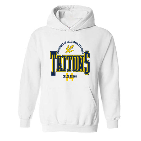 UCSD - NCAA Softball : Chloe Lesko - Classic Fashion Shersey Hooded Sweatshirt-0