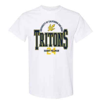 UCSD - NCAA Baseball : Harry Pelzman - Classic Fashion Shersey T-Shirt-0