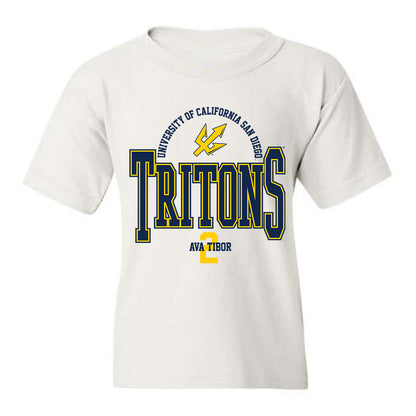 UCSD - NCAA Women's Soccer : Ava Tibor - Youth T-Shirt