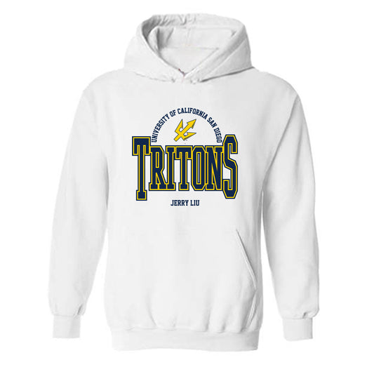 UCSD - NCAA Women's Track & Field : Jerry Liu - Classic Fashion Shersey Hooded Sweatshirt-0