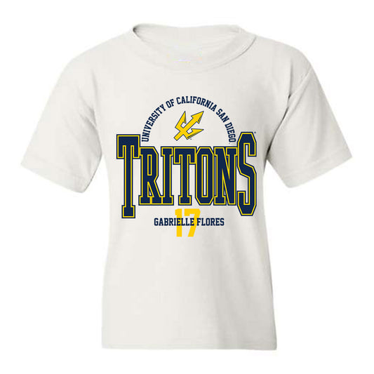 UCSD - NCAA Softball : Gabrielle Flores - Classic Fashion Shersey Youth T-Shirt