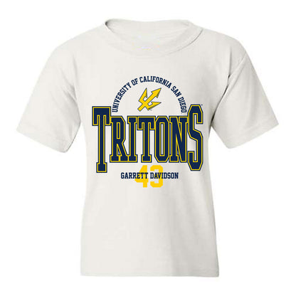 UCSD - NCAA Baseball : Garrett Davidson - Classic Fashion Shersey Youth T-Shirt-0