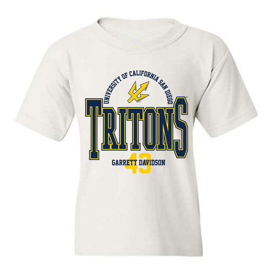 UCSD - NCAA Baseball : Garrett Davidson - Classic Fashion Shersey Youth T-Shirt-0