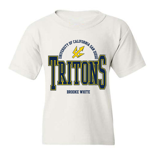 UCSD - NCAA Women's Track & Field : Brooke White - Classic Fashion Shersey Youth T-Shirt-0