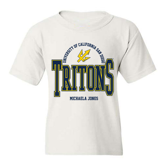 UCSD - NCAA Women's Rowing : Michaela Jones - Classic Fashion Shersey Youth T-Shirt-0