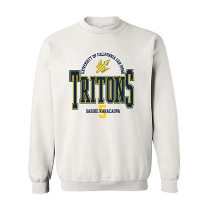 UCSD - NCAA Women's Volleyball : Sabire Karacaova - Classic Fashion Shersey Crewneck Sweatshirt-0
